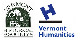 Logos of the Vermont Historical Society and Vermont Humanities